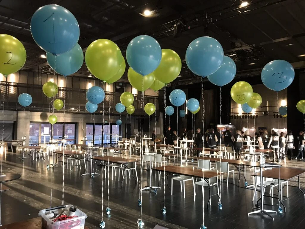 Få ideer og muligheder med balloner til dit næste arrangement ...