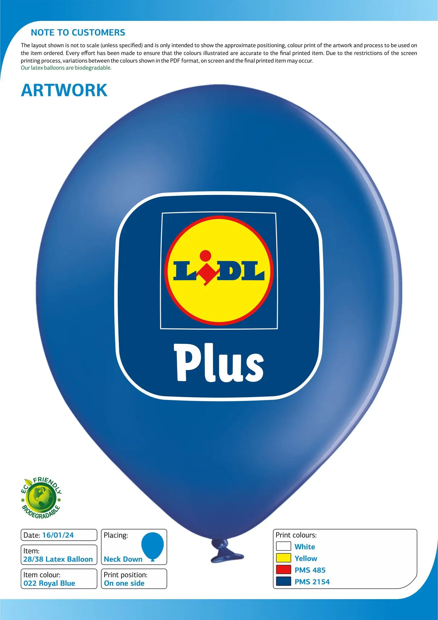 LIDL Reklameballoner