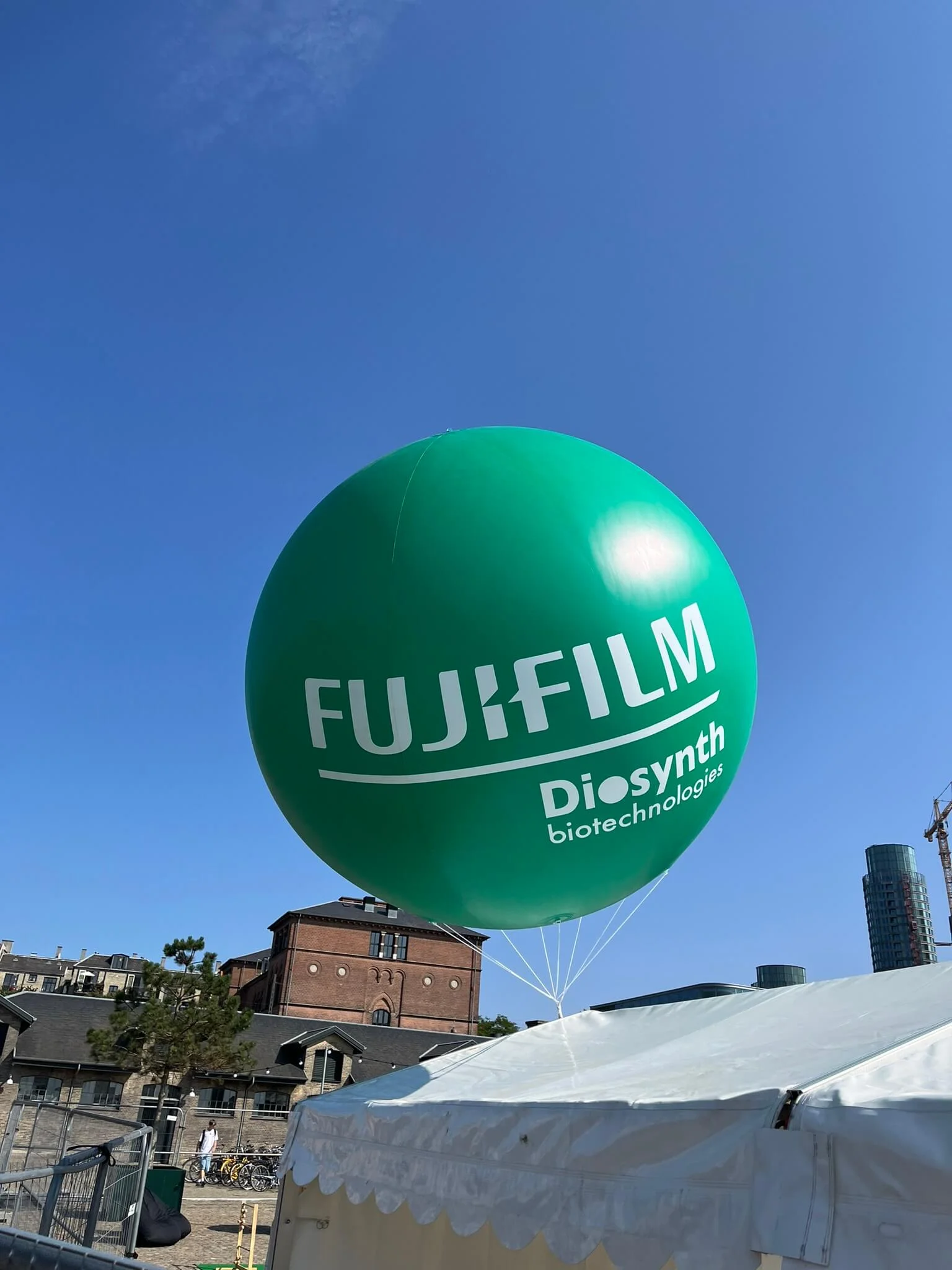 Kæmpe reklameballon Fuji