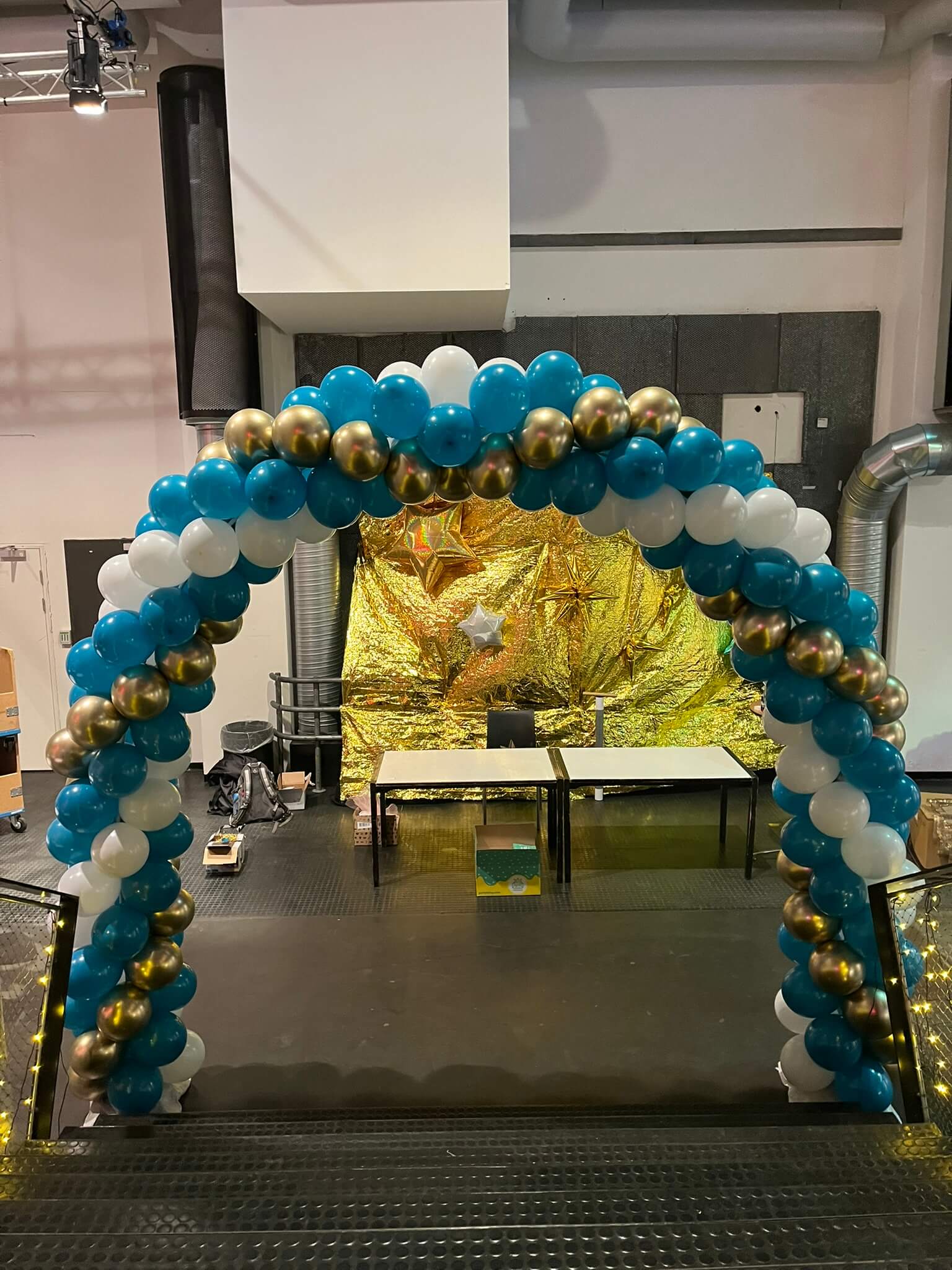 Ballonport ved Pressen