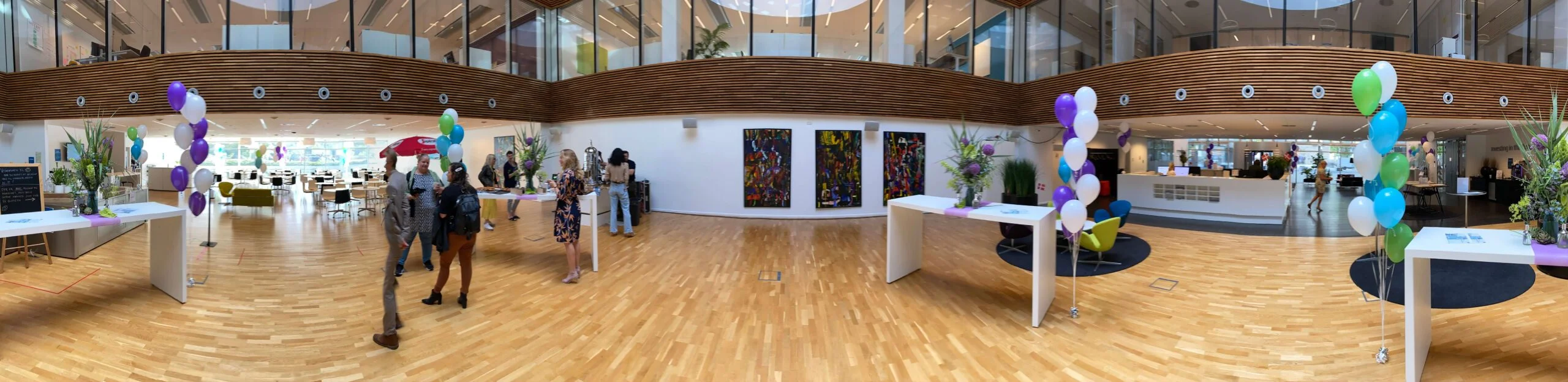 Balloner Firma reception