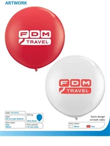 ø60 cm. reklameballon