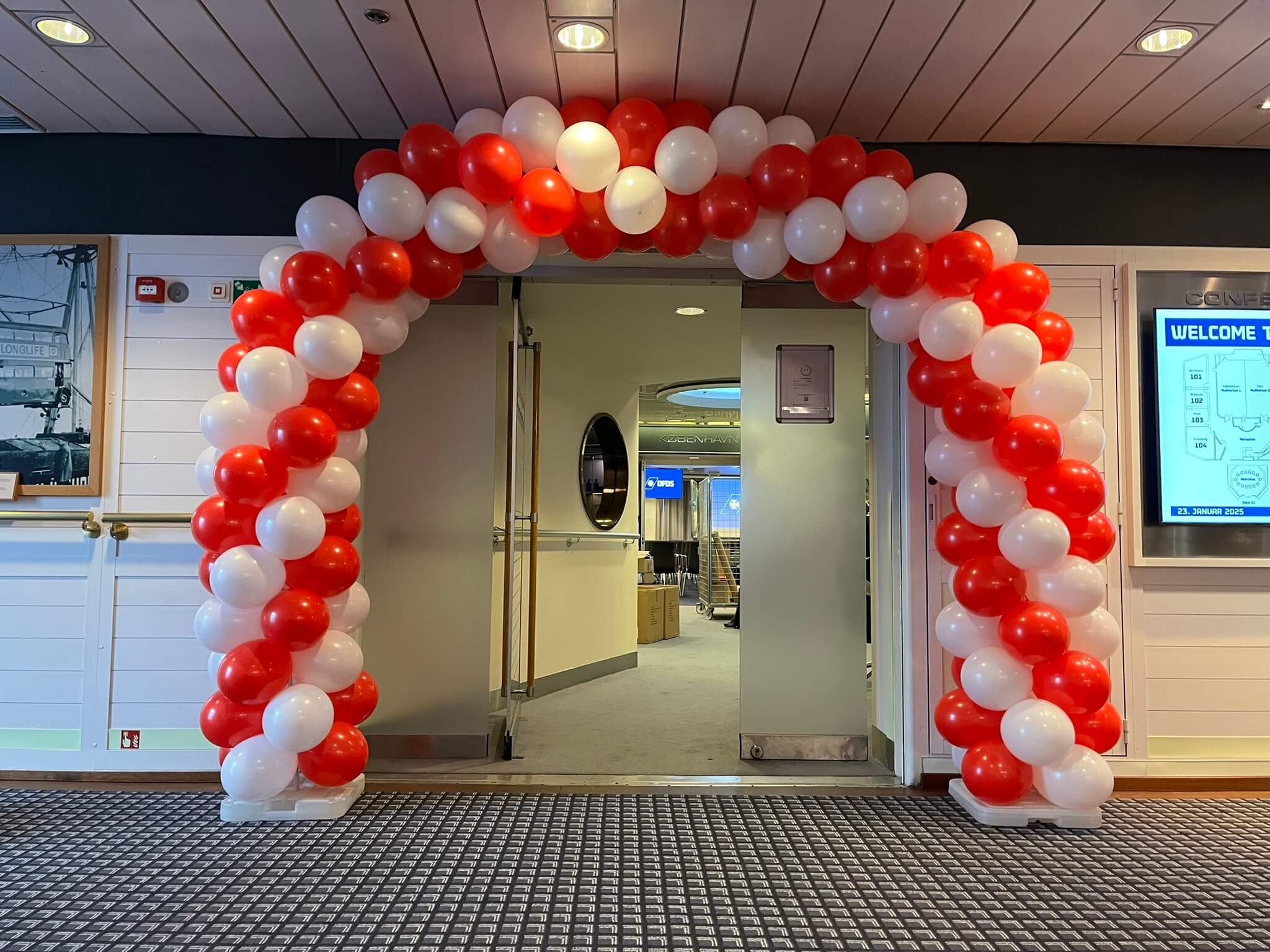 Balloner på Oslobåden
