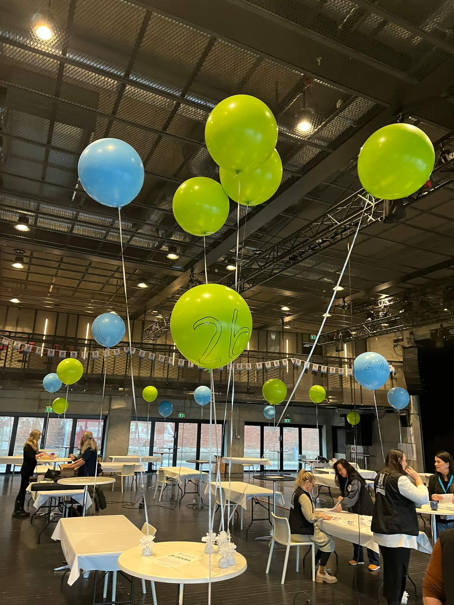 Jobmesse med Balloner