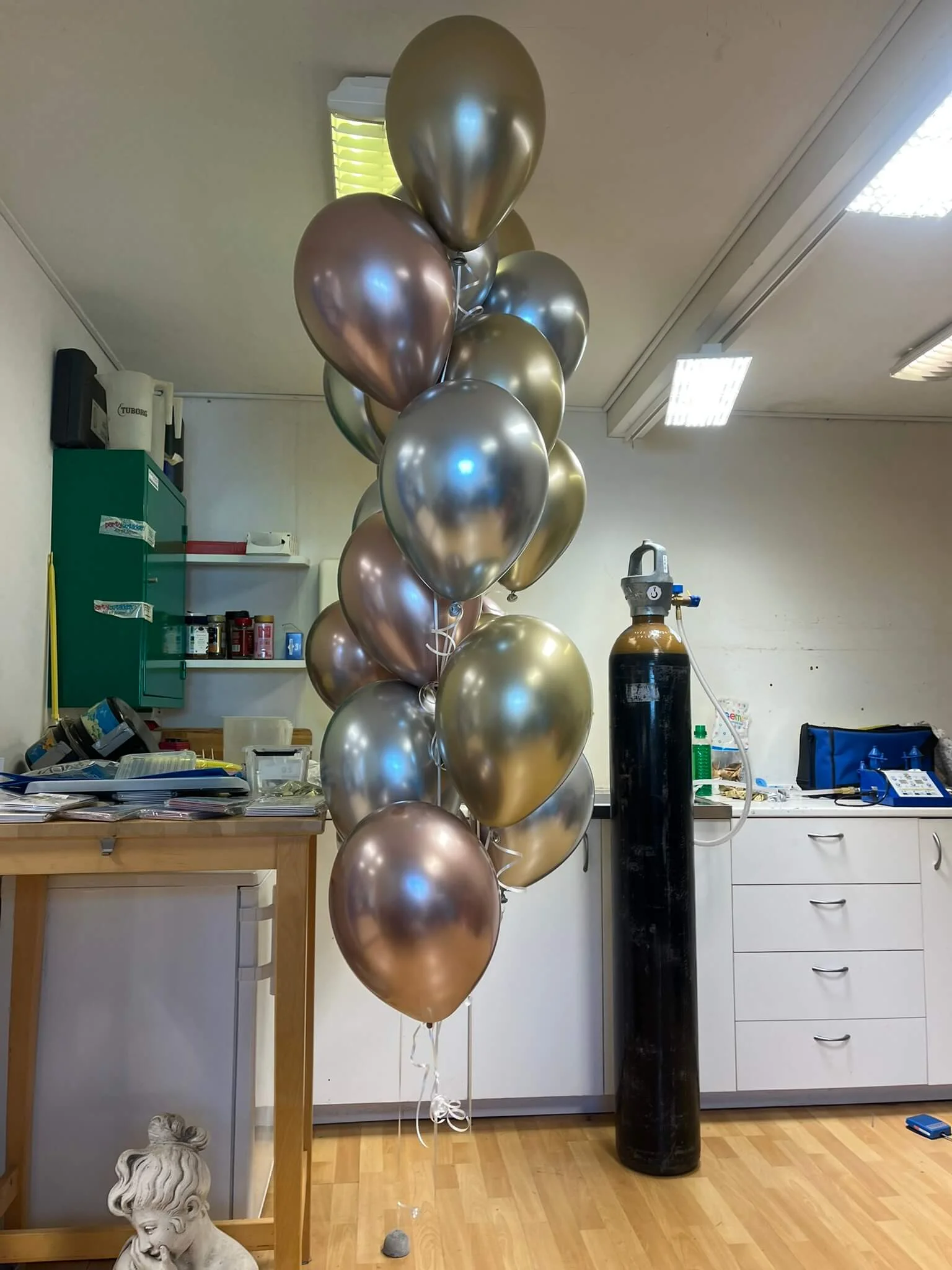 Ballonbuketter 60 år.