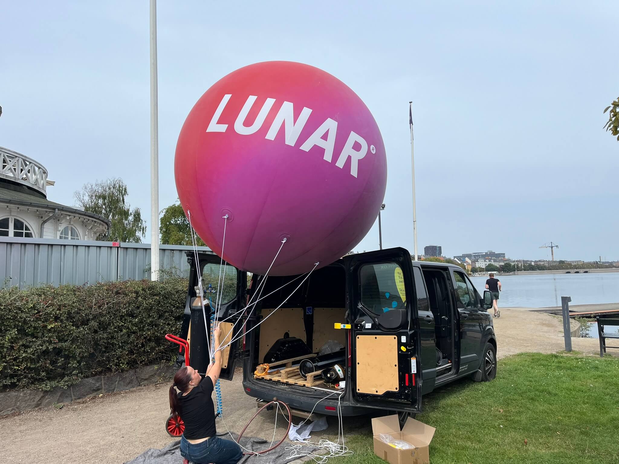 STOR Ballon til LUNAR