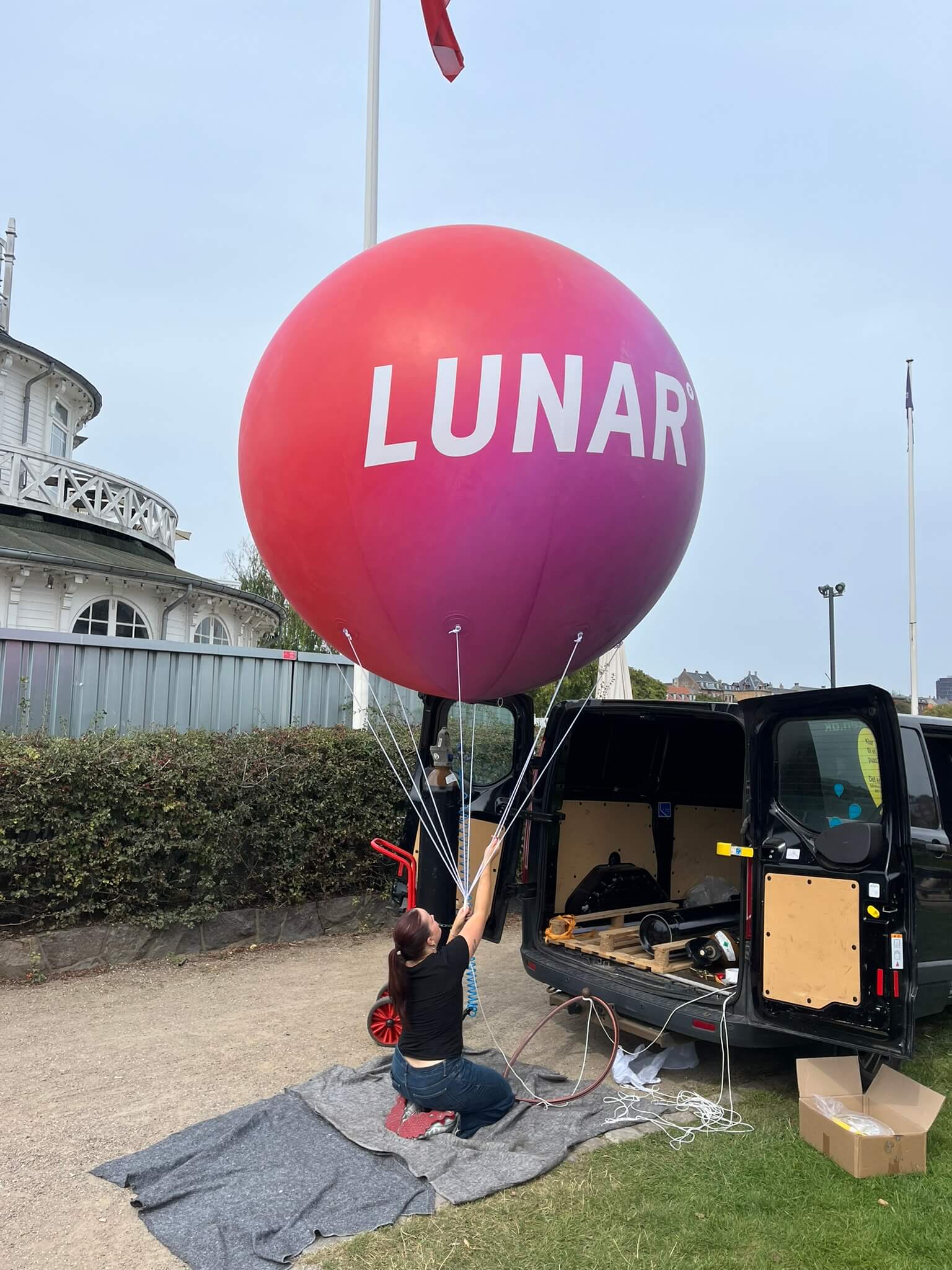 STOR Ballon til LUNAR